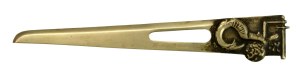 Paper cutter with Warsaw Mermaid motif, ORNO (174)