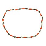 Beaded necklace, ORNO (201)