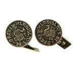 Cufflinks with reproduction of the florin of King Wladyslaw the Elbow-high (208)