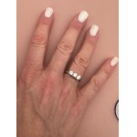 GOLD RING WITH LAB GROWN DIAMONDS - 449 LG