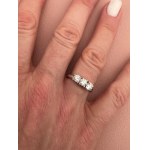 TRILOGY IN WHITE GOLD WITH LAB GROWN DIAMONDS - TRIL LG4,
