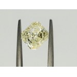DIAMOND NATURAL POLISHED 1.7 N.F. FANCY LIGHT YELLOW -I1 - Laser Engraved+ID - C30502-LC