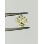 DIAMOND NATURAL POLISHED 1.7 N.F. FANCY LIGHT YELLOW -I1 - Laser Engraved+ID - C30502-LC
