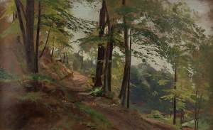 Robert Śliwiński (1840–1902), Spacer w lesie