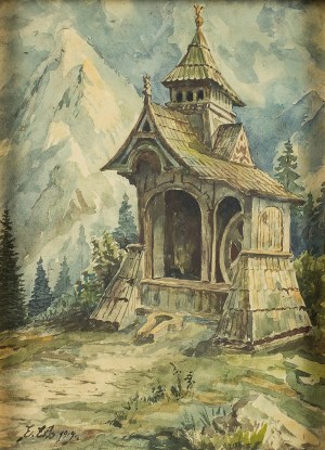 Erno Erb (1878 lub 1890 Lwów – 1943 tamże), Studnia w Tatrach, 1919 r.