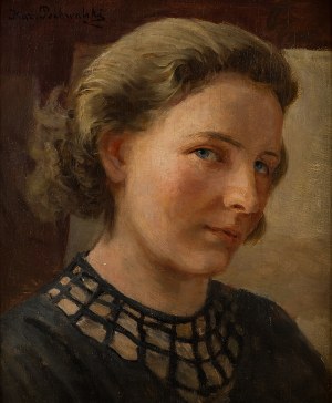 Kazimierz Pochwalski (1855 Kraków – 1940 tamże), Portret kobiety