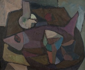 Kazimierz Podsadecki (1904 Zabierzów – 1970 Kraków), Fioletowa ryba, 1956 r.