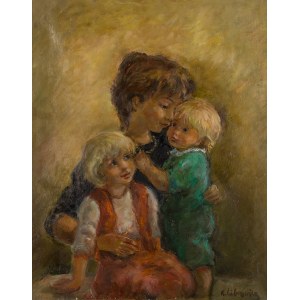 Katarzyna Librowicz (1912 Warszawa – 1991 Paryż), Matka z dziećmi