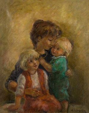 Katarzyna Librowicz (1912 Warszawa – 1991 Paryż), Matka z dziećmi