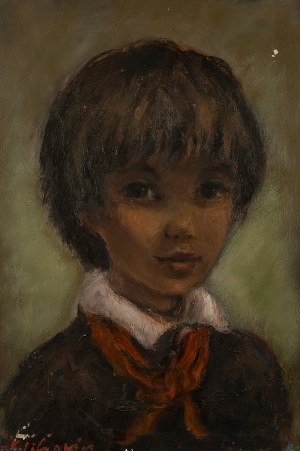 Katarzyna Librowicz (1912 Warszawa – 1991 Paryż), Portret chłopczyka