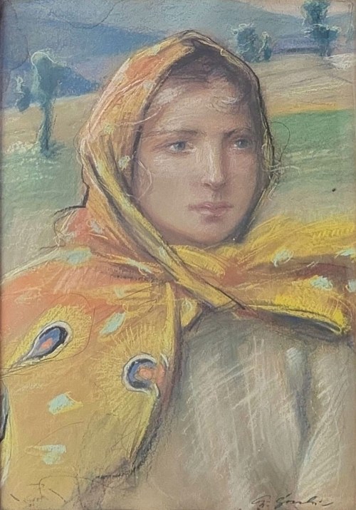 Stanisław Górski (1887 Kościan - 1955 Kraków), Młoda góralka