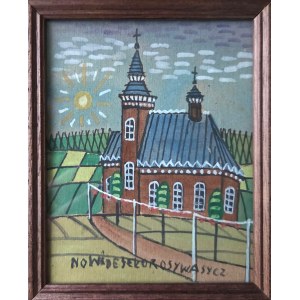Nikifor Krynicki (1895 Krynica Zdrój - 1968 Folusz), Church