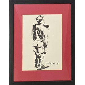 Tadeusz Kantor (1915-1990), Bez tytułu (Żołnierz), 1983