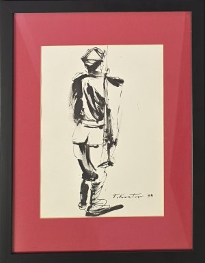 Tadeusz Kantor (1915-1990), Bez tytułu (Żołnierz), 1983