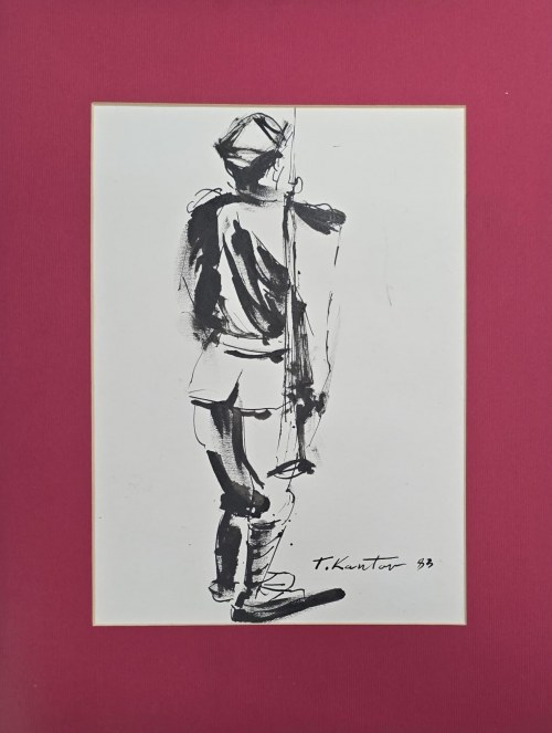 Tadeusz Kantor (1915-1990), Bez tytułu (Żołnierz), 1983
