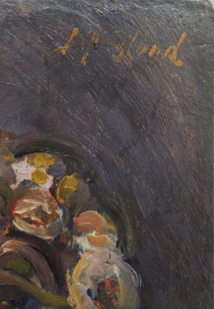 Maurice Blond / Maurycy Blumenkranc (1899 Łódź - 1974 Clamart), Anemony w białym wzonie