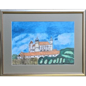 Zbigniew Wojciechowski (1931-2013), Castle in Nowy Wisnicz
