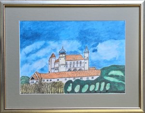 Zbigniew Wojciechowski (1931-2013), Castle in Nowy Wisnicz