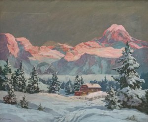 Roger Gerson (1913-1966), Pejzaż zimowy