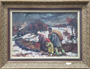 Maurice Vagh Weinmann (1899 Budapeszt -1986 Budapeszt), Wędrówka po śniegu