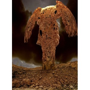Zdzisław Beksiński (1929 Sanok - 2003 Varšava), Bez názvu, 1996-1997 / 2003