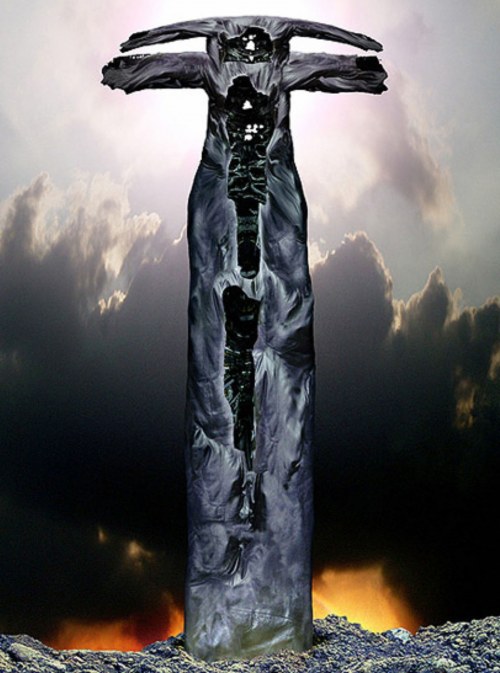Zdzisław Beksiński (1929 Sanok - 2003 Warszawa),Bez tytułu, 1996-1997 / 2003