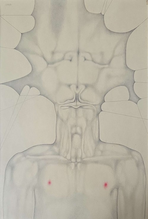 Zdzisław Beksiński (1929 Sanok - 2003 Warszawa), Bez tytułu, 1963