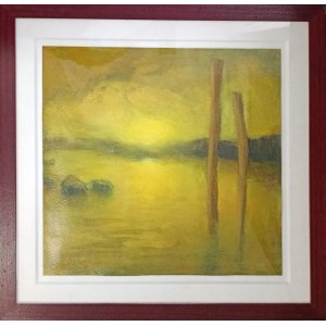 Piotr Strelnik (b. 1956), Yellow Sunrise