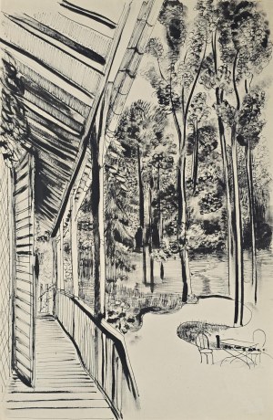 Zdzisław Cyankiewicz CYAN (1912 Białystok - 1981 Paříž), Letnisko
