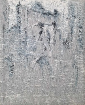 Marian Kasperczyk (ur. 1956), Katedra w Rouen (z cyklu Katedra według Claude'a Monet), 2013