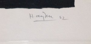 Henryk Hayden (1883 Varšava - 1970 Paříž), Zátiší s lampou, 1962