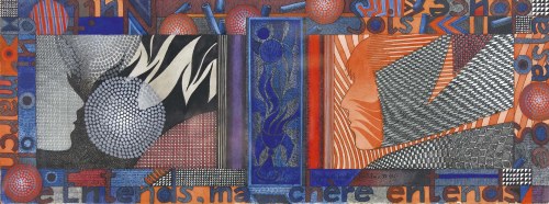 Zbigniew Makowski (1930 Warszawa - 2019 Warszawa), Entends, ma chère, 1976