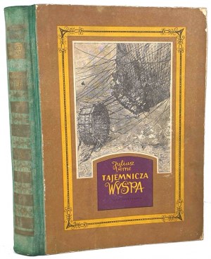 VERNE - THE SECRET ISLAND publ. 1955 illustrations
