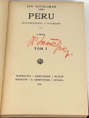 SZTOLCMAN - PERU sv. 1-2 [komplet ve 2 svazcích] ed.