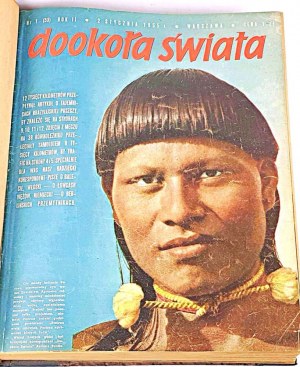 AROUND THE WORLD Year II Nr.1-52, 1955