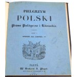 MICKIEWICZ - PIELGRZYM POLSKI, PISMO POLITCZNE I LITERACKIE Cz.1-2