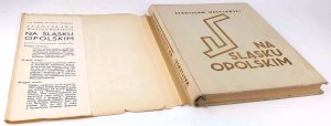 WASYLEWSKI - NA ŚLĄSKU OPOLSKIM wyd. 1937 hundreds of illustrations