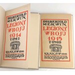 MERWIN - LES LÉGIONS AU COMBAT. Vol. 1 : 1914 II Brigade dans les Carpates. Vol. 2 : 1915 II Brigade dans les frontières de la Bucovine et de la Bessarabie.