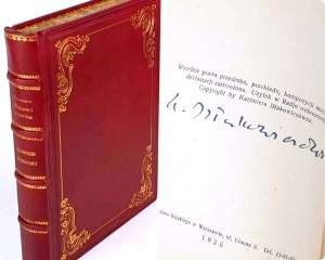 IŁŁAKOWICZÓWNA- SŁOWNIK LITEWSKI Poezje 1936 Autograf Autorki