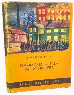 PRUS- VRACEJÍCÍ SE VLNA PALÁCE A HRUBŠÍ. Varšava 1955