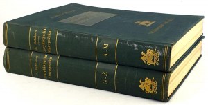 BRUCKNER- ENCYKLOPEDIA STAROPOLSKA oryginał TOM I-II [komplet]
