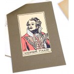 [STRYJEŃSKA ZOFIA]. PANTEON POLSKI. Wg rys. Z. Stryjeńskiej. Druk „Sérigraphie”. T. Wallich. Paryż 1954
