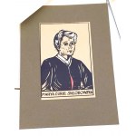 [STRYJEŃSKA ZOFIA]. PANTEON POLSKI. Wg rys. Z. Stryjeńskiej. Druk „Sérigraphie”. T. Wallich. Paryż 1954