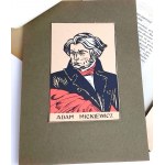 [STRYJEŃSKA ZOFIA]. PANTEON POLSKI. Wg rys. Z. Stryjeńskiej. Druk „Sérigraphie”. T. Wallich. Paryż 1954