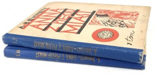 BENNETT - ANNA OF FIVE CITIES. 1st edition.Cover design Tadeusz Gronowski