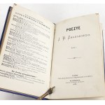 ZALESKI- POEZYE t.1 wyd. 1877r., półskórek z epoki