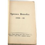 AFFAIRE BRZESKA 1930-32