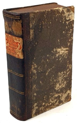 PASTORAL THEOLOGY. vol. 1: REMARKS ON THE ESSENTIALITY OF THE OFFICE OF THE STATE OF CHURCH 1809. Provenance: the Kronenbreg Libraries: