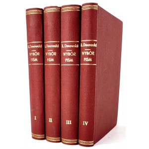 DMOWSKI - WYBÓR PISM vol.1-4 [complet en 4 volumes] New York 1988, endec.