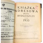 KSIĄŻKA ADRESOWA MIASTA BYDGOSZCZY : NA ROK 1933